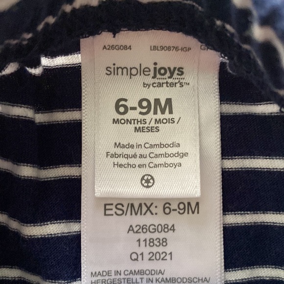 Blue striped pants - Picture 3 of 4